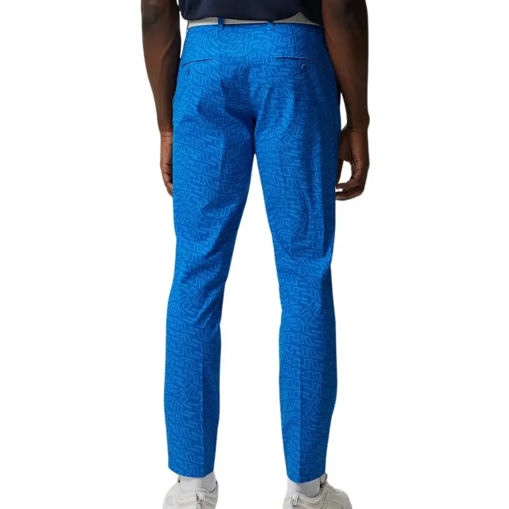 J.Lindeberg Tim Pant | Lapis Bridge Swirl | 32x32 | NWT | Golf Trousers